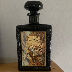J.W. Dant's Americana #2 The Alamo whiskey decanter by Lawrence H. Butcher.